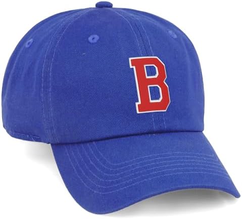 I&W Hatgear Customized Letter Intial Baseball Hat A to Z Team