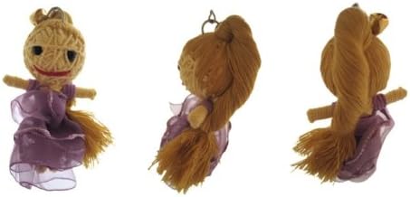 Tangled Voodoo String Doll Keychain