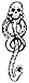 Dark Mark Temporary Tattoo