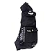 Kawei Knight Sling Bag Small Backpack Crossbody Shoulder Bag Sling Pack Black