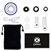 Camera Lens Kit with LED Ring Light for Phone/Tablet - Universal - Fisheye, Wide Angle and Macro Lens - Amazing Upgrade for Apple iPhone 8/7/SE/6/6S, iPad, Samsung Galaxy S9/S9+, S8/S8+, S7/S7 Edge