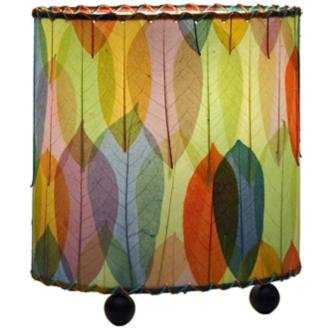 Eangee 531-M Contemporary Guyabano Leaf Indoor Table Lamp Multicolor