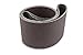 Red Label Abrasives 6 X 89 Inch 100 Grit Aluminum Oxide Multipurpose Sanding Belts for Woodworking, Leather, Rubber, Plastic & Light Metal Working, Belt Sander Paper 2 Pack