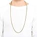 Lifetime Jewelry Gold Chain for Men Women Teen & Boys [ 6mm Rope Chain ] 20X More Real 24k Plating Than Other Necklaces - Solid Thick & Durable - Lifetime Replacement Guarantee - 16 to 36 inches Long