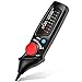 Voltage Tester, Tinzzi Non-Contact Electrical Voltage Detector Pen AC 12V-1000V with LED Flashlight, Automatic & Manual Dual Mode Selection, Adjustable Sensitivity, Alarm Mode Live