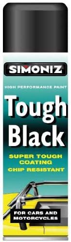 SIMONIZ Tough Black Gloss 500ml, 1 g (Pack of 1)
