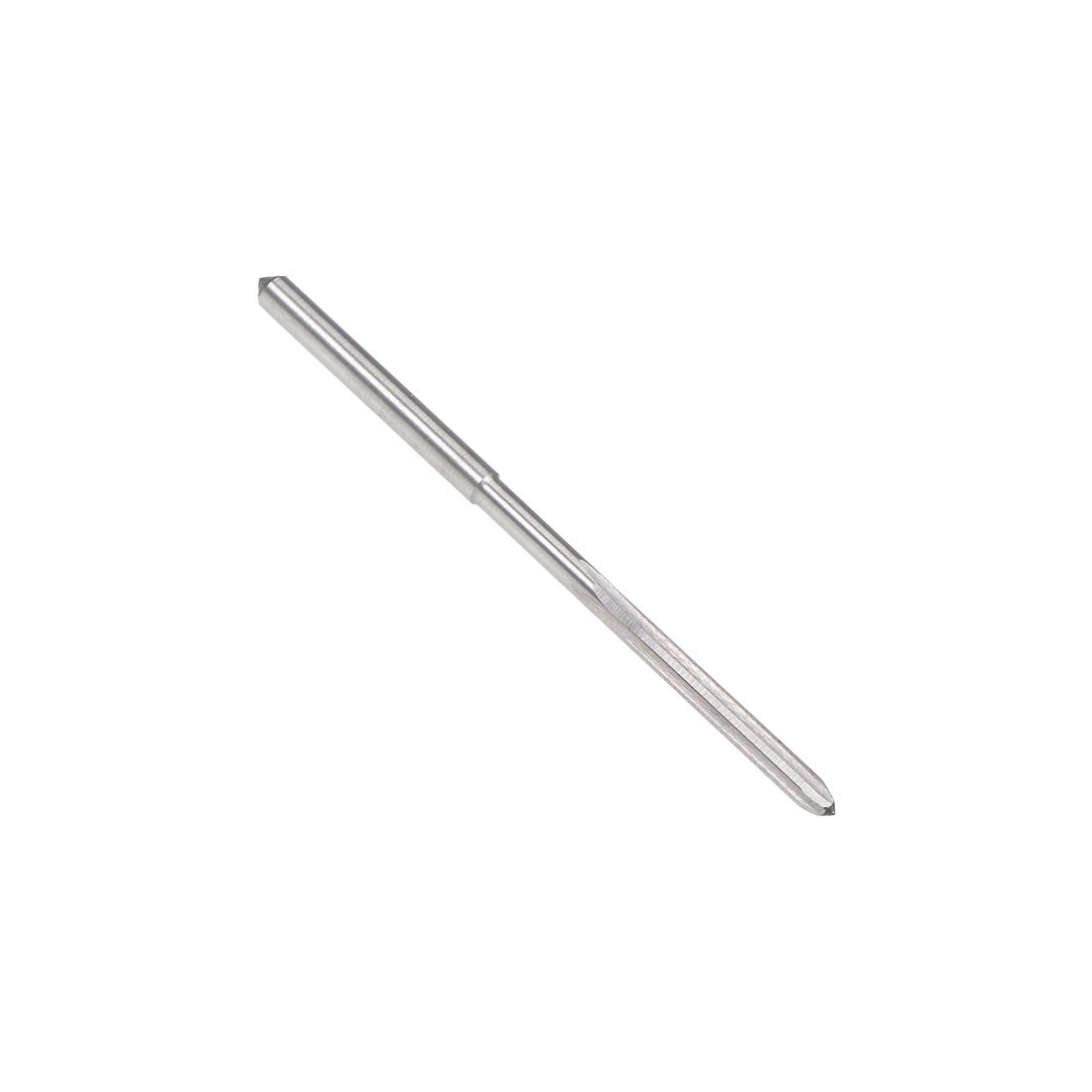 sourcing map 2.3mm Chucking Reamer, HSS Cobalt M35 Lathe Machine Reamer D4 4 Straight Flutes, Round Shank Milling Cutting Tool, for Stainless Steel Alloy Copper Metal — image 1