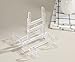 Artliving Two Part Adjustable Clear Acrylic Plastic Display Stand Easel (set of 5)
