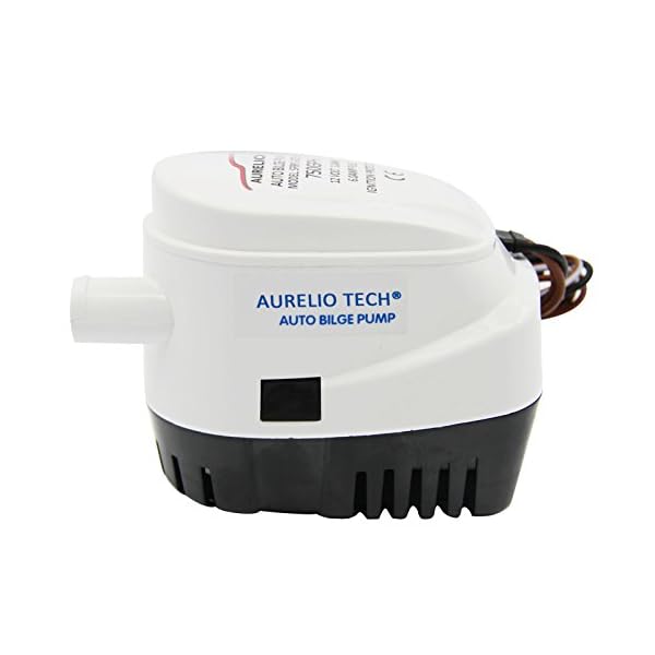 AURELIO-TECH-12V-Automatic-Submersible-Boat-Bilge-Water-Pump-750GPH-Auto-With-Float-Switch AURELIO-TECH-12V-Automatic-Submersible-Boat-Bilge-Water-Pump-750GPH-Auto-With-Float-Switch