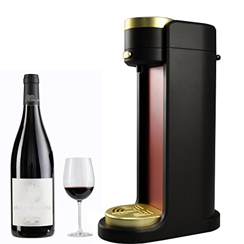 Dasiaa Original. Portable Electric Wine Aerator Dispenser with Cooler Cup for Home & Hotel Best Wine Decanter Bar Accessories - Thumbnail 6