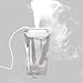 Hiro23 Portable USB-Cable Mist Personal Mini Humidifier,Indicator for Home/Bed Room/Office/Travel/Hotel/Baby Room(White)