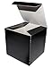 Black Wedding Favor Candy Gift Boxes 4x4x4
