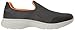 Skechers Performance Men's Go Walk 4 Incredible Walking Shoe, Charcoal/Orange, 12 M US