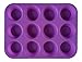 Cupcake Muffin & Quiche Pan, 100% Food Grade Premium NonStick Silicone, for Greater Baking Enjoyment