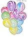 LAttLiv Marble Unicorn Balloons (30 Piece), Multicolour, 12 Inches