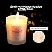 Y YUEGANG Gifts for Women, Scented Candles Natural Soy Wax, 8 x 2.5 Oz Portable Glass Candles with Strongly Fragrance Essential Oils for Stress Relief and Aromatherapy – 8 Packthumb 2