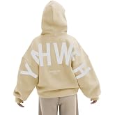 GOTHPICKUS Unisex Y2K Vintage Slogan Oversized Hoodie Retro 2000s Streetwear Casual Edgy Pullover for Daily Outfits