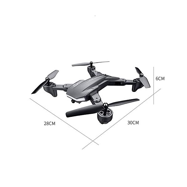 WEHOLY Spielzeug Modell 2.4G 4-Kanal 3D Stunt Professionelle Fernbedienung Flugzeuge HD-Kamera Luftbildfotografie… – Bild 8