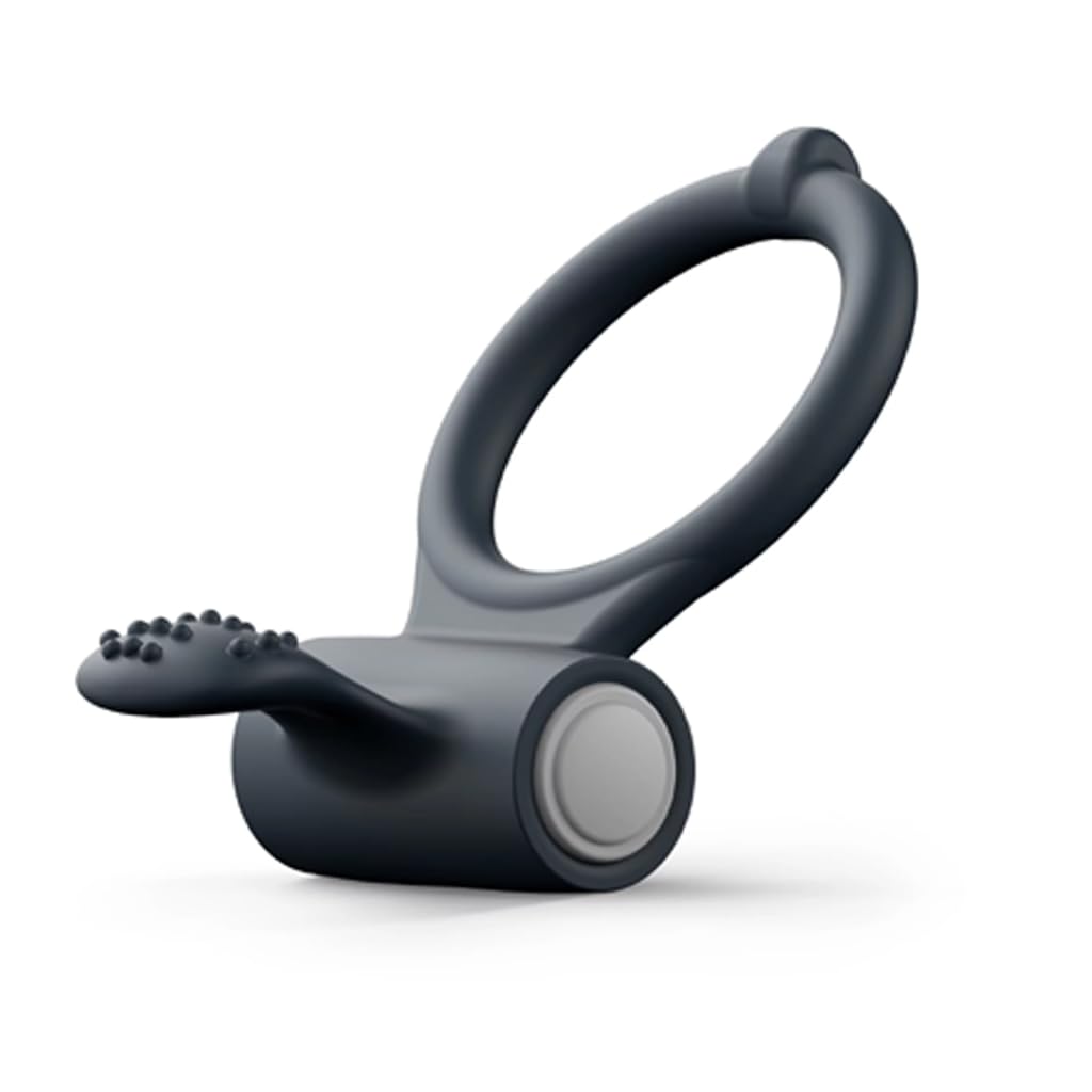 Dorcel Black Power Clit Vibrating Cock Ring