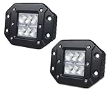 GP Xtreme Pair 2 (pcs) 18W 3 X 3 Dually Flush Mount