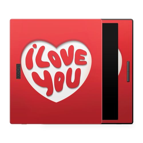 Tablet Skin Compatible with BOOX Go Color 7 (2024) - I Love You - Premium 3M Vi…