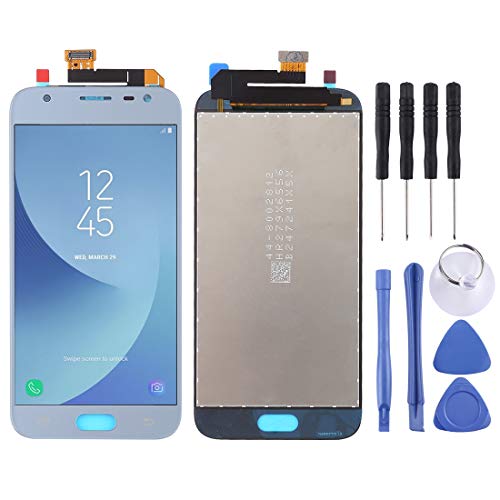 SCREENLCD Samsung Galaxy LCD screen Original LCD Screen and Digitizer Full Assembly for Galaxy J3 (2017), J330F/DS, J330G/DS(Gold) for Galaxy (Color : Blue)