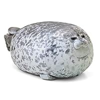 Debuy 3D Novelty Throw Pillows Soft Seal Plush Stuffed Plush Housewarming Party Hold Pillow (60cm)