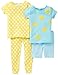 Carter's Baby Girls' 4 Piece Cotton Set (Baby)