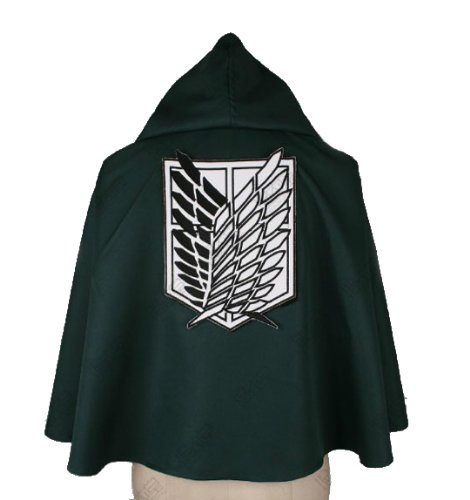 Attack on Titan Scouting Legion cloak cosplay costume anime (japan import) by Eli beauty