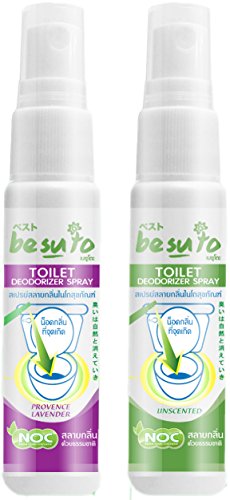 Natural Toilet Deodorizer Spray, Natural Antiperspirant, Portable Size
