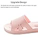 FINLEOO Pillow Slides for Women Shower Slippers Bathroom Sandals | Quick Drying | Comfy Shower Shoes Women Mens Shower Shoes Slide Sandals for Indoor & Outdoor
