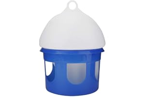 Fdit Automatic Large Capacity Bird Pigeon Feeder Water Dispenser Waterer for Pigeon Birds Watering(2L)
