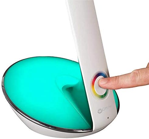 Ottlite Led Desk Lamp With Colour Changing Base And Usb Port White Amazon De Kuche Haushalt