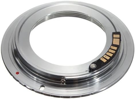AF Confirm M42 Lens To Canon EOS EF Silver Adapter 60D 50D 40D 550D.