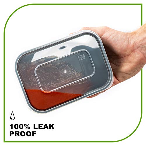 Food Containers Meal Prep Containers (30 Pack 33 Ounce) Plastic Food Containers with lids Food Prep Containers for Meal Prepping Plastic Food Storage Containers With Lids Plastic Containers With Lids
