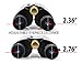 Binoculars for Kids - High Resolution, Shockproof, Compact - 8X22 Kids Binoculars for Bird Watching, Best Toys for Boys, Girls - Real Optics Set for Outdoor Toddler Games - Detective, Spy Kid - White
