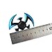 Wensltd Aluminium Alloy Tri-Spinner Fidgets Toy Stress Reducer Relieve Anxiety and Boredom (Blue)