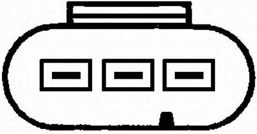 HELLA 6PU 009 121-011 Sensor, camshaft position - 12V - 3-pin connector - Image 3