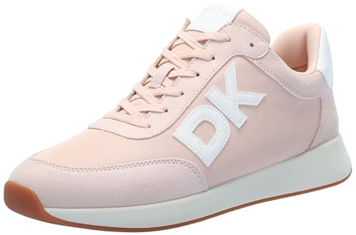 DKNY Womens Mar Sneaker, Pale Blush, 6