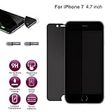 Screen Protector for iPhone 7, Gotd New Anti-Spy Privacy Tempered Glass Screen Protector Film [For iPhone 7 4.7inch]