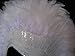 White Carnival Costume Feather Headdress - Halloween Cosplay Party Hair Accessories
