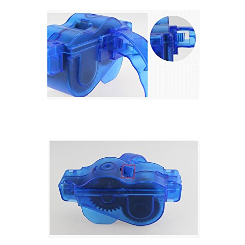 Yizhet Bike Bicycle Chain Cleaner Kit Easy and Quick Clean Chains Scrubber Gear Brush Maintenance Cleaning Tool Set for Road Bikes Bicycle Cycling Mountain Bike MTB - Thumbnail 6