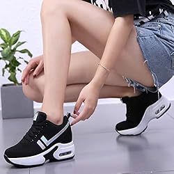 AONEGOLD Women's Platform Sneakers Wedges High Top