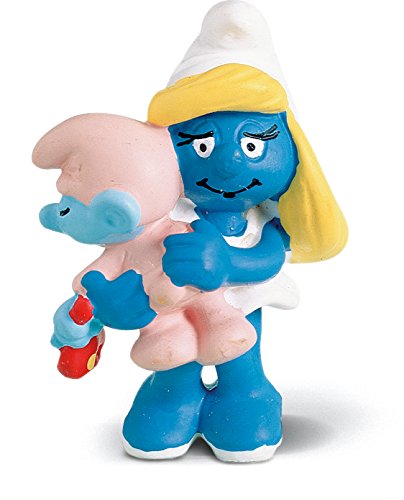 Schleich North America Smurfette with Baby