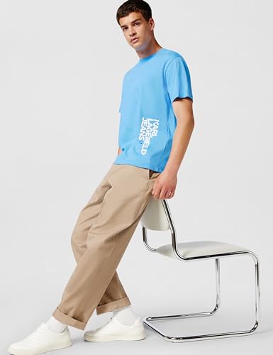 Karl Lagerfeld Jeans Regular Vertical Logo T-Shirt Men (Pack of 1)