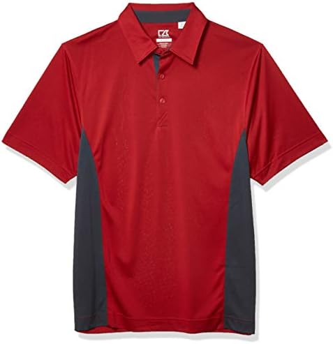 Polo Shirt, Cardinal Red/Onyx, M 