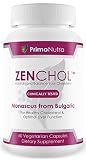 ZENCHOL: 100% Natural Cholesterol Control and Antioxidant Boost Blend of Three Premium Monascus Strains  One Capsule Twice Daily to Maintain Healthy Cholesterol and Triglyceride Levels