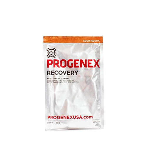 PROGENEX Recovery (Singles) | Individual Travel Size Packets | Best Post Workout Supplement | Hydrolyzed Whey Protein Shake Drink Mix | Help Sore Muscles | Tastes Great | Incredible Results | 10 Servings | CrossFit Games Official Supplement Sponsor, Loco Mocha
