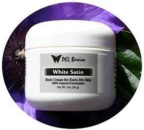 Purple Emu White Satin All Natural Extreme Dry Skin Cream With Emu Oil 2 oz. Jar