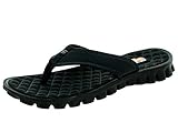Skechers Womens Ez Flex Cool Golden Coast Black Sandal 7 Women US